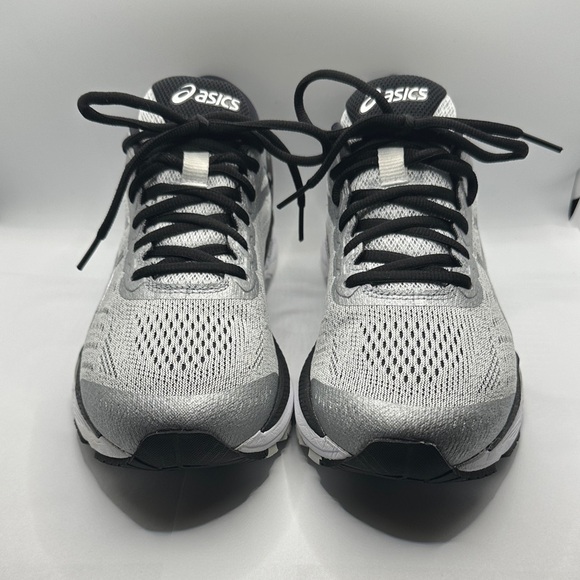 ASICS Men's Gray and Black Athletic Shoes - Picture 2 of 7